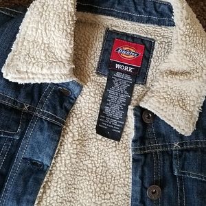 Dickies Sherpa Lined Denim Jacket.